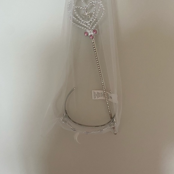 Light pink velvet dress. Size L 6X. Dream play - Picture 7 of 11